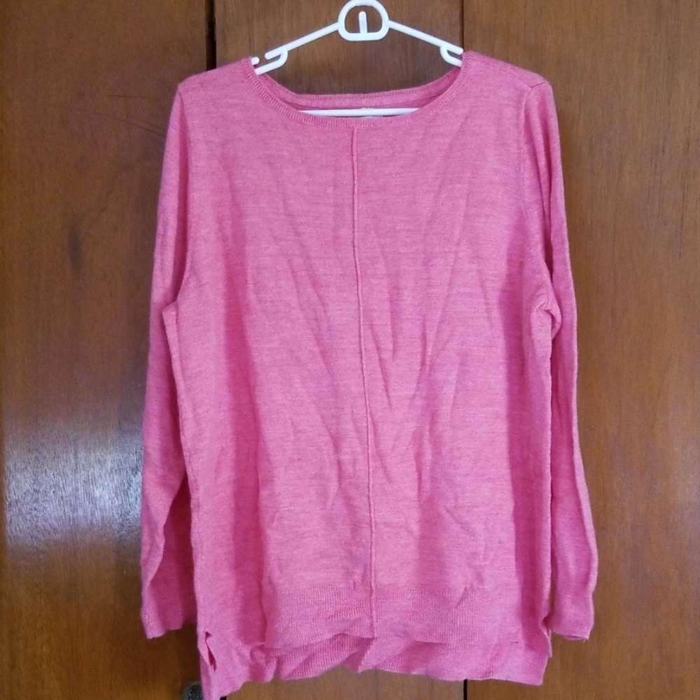 Pink sweater
